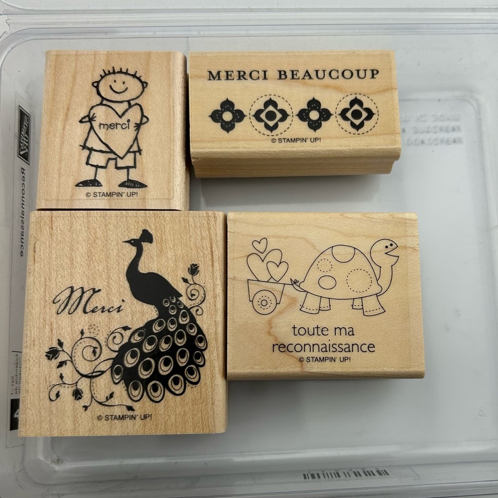 🍒 Stampin’Up! 🍒 Retired “Reconnaissance” Stamp set.